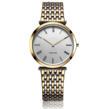 Hochwertige Edelstahl Uhr Mode Armbanduhr